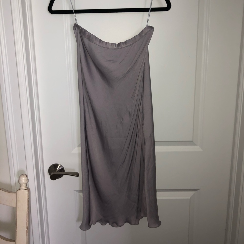 Free People midi Slip Skirt (Lilac)